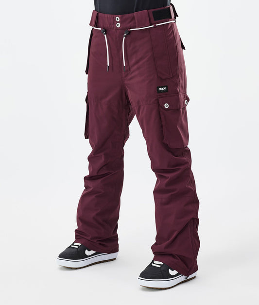 Snowboard Pants Women Burgundy