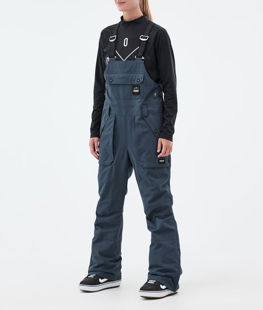Snowboard Pants Women Metal Blue