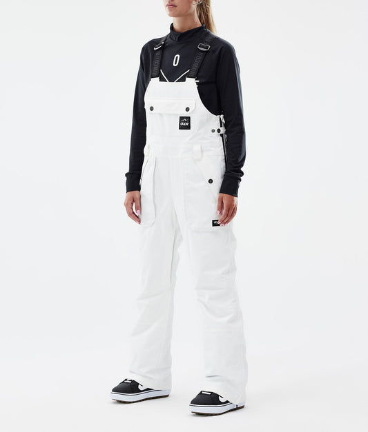 Snowboard Pants Women Old White