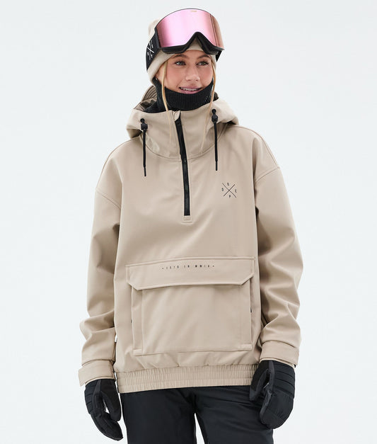 Snowboard Jacket Women Sand