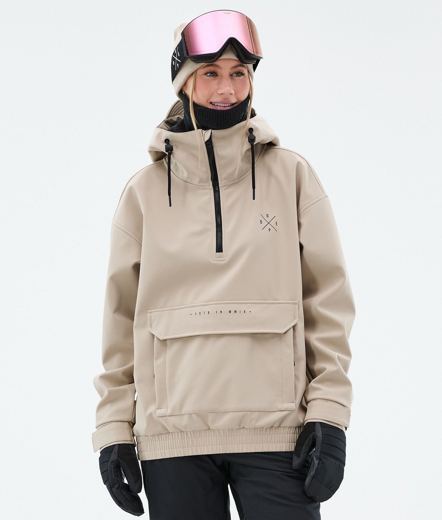Snowboard Jacket Women Sand