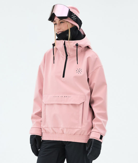 Snowboard Jacket Women Soft Pink