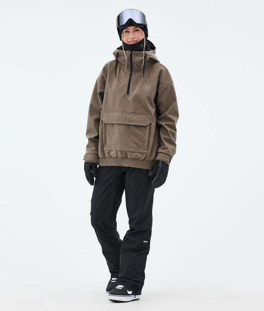 Snowboard Jacket Women Walnut