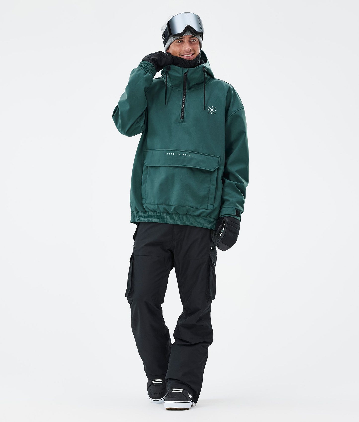 Snowboard Jacket Men Bottle Green