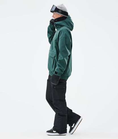 Snowboard Jacket Men Bottle Green