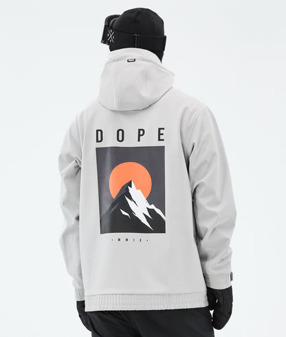 Snowboard Jacket Men Aphex Light Grey