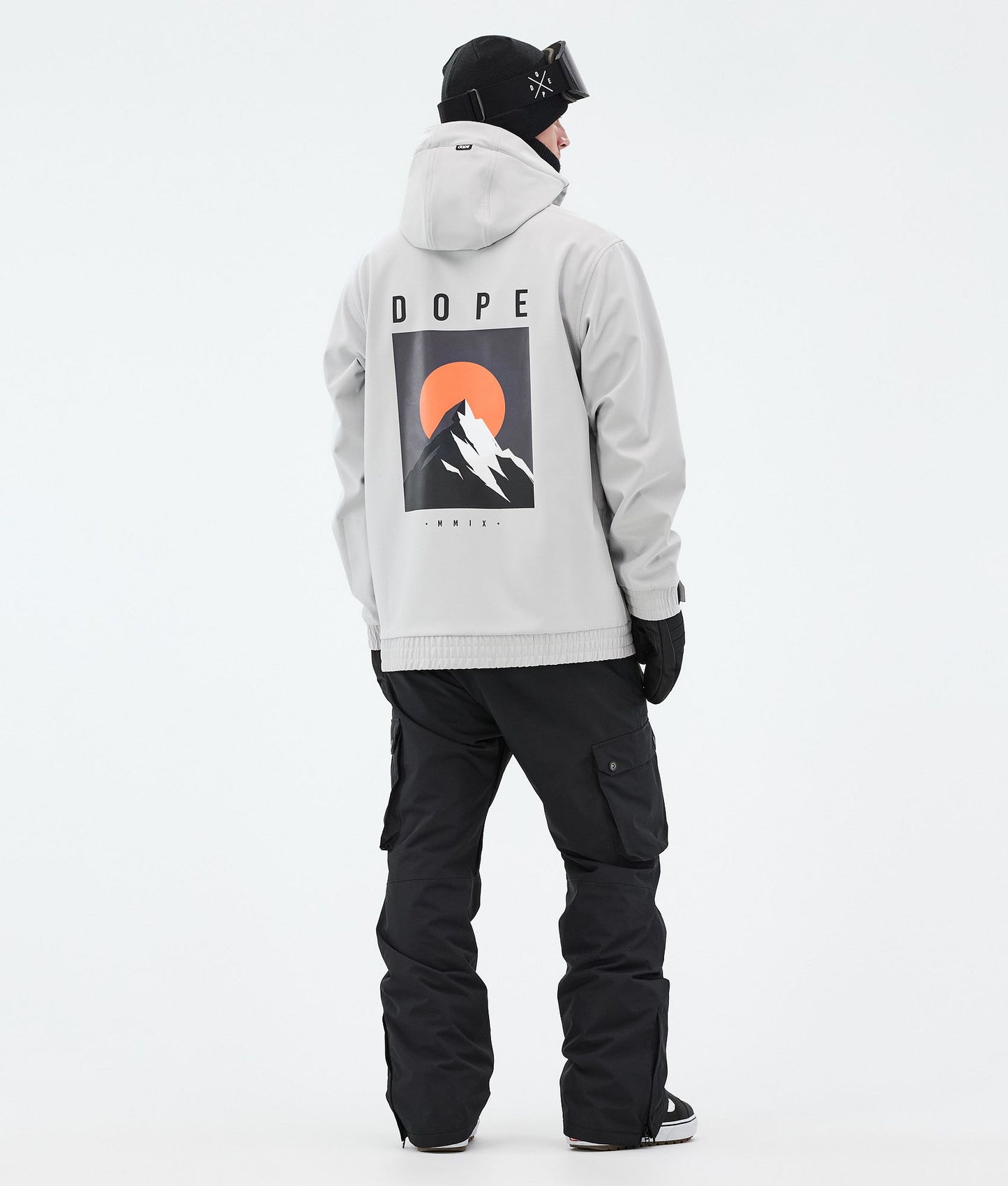 Snowboard Jacket Men Aphex Light Grey
