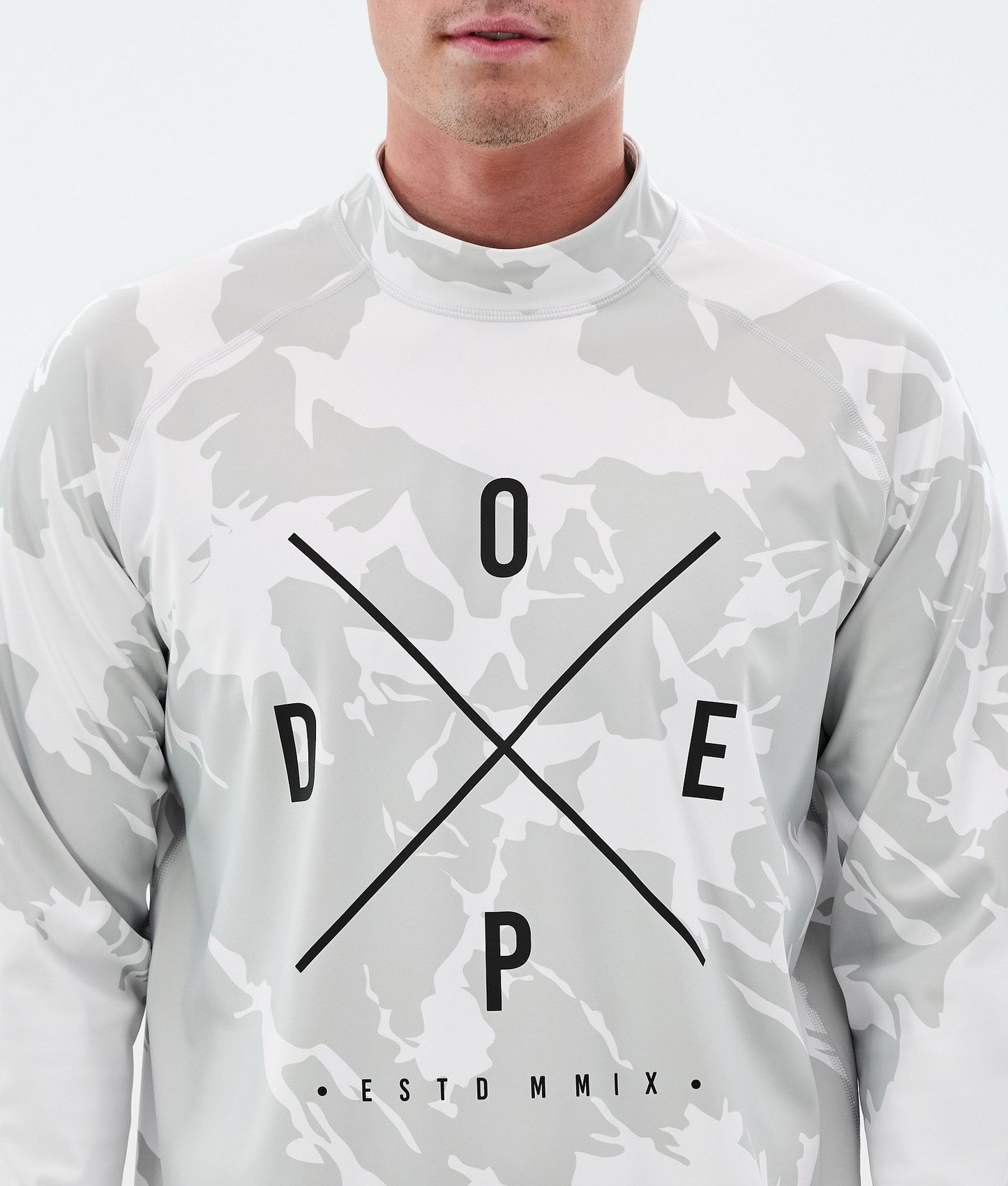 Base Layer Top Men 2X-Up Grey Camo
