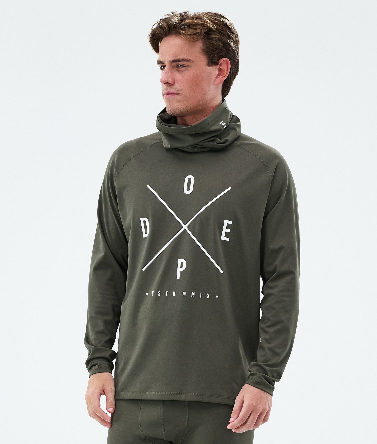 Base Layer Top Men 2X-Up Olive Green