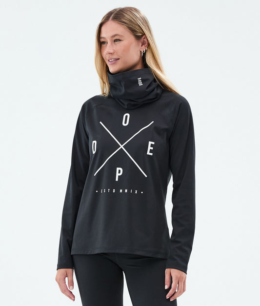 Base Layer Top Women 2X-Up Black
