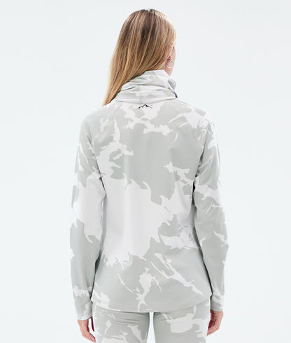 Base Layer Top Women 2X-Up Grey Camo