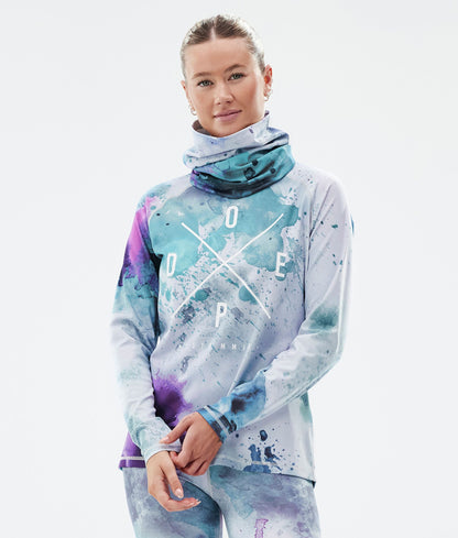 Base Layer Top Women 2X-Up Spray Green Grape