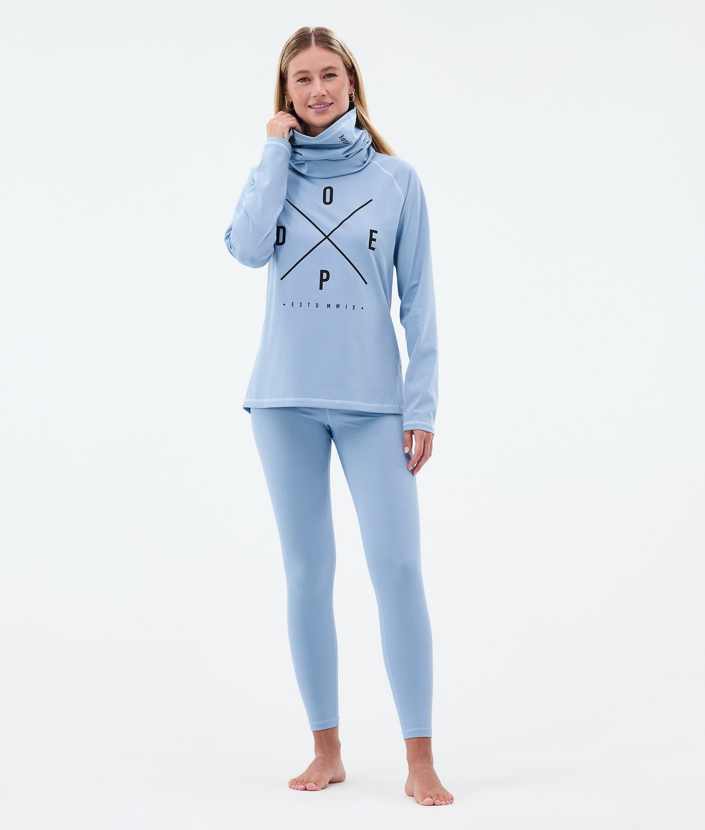 Base Layer Pant Women 2X-Up Light Blue