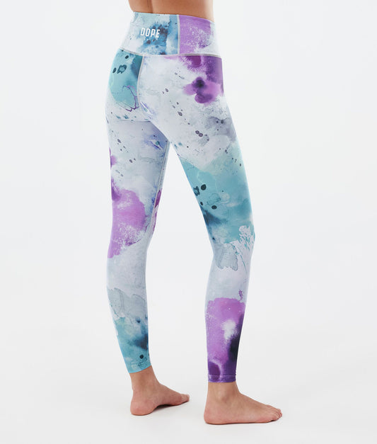 Base Layer Pant Women 2X-Up Spray Green Grape