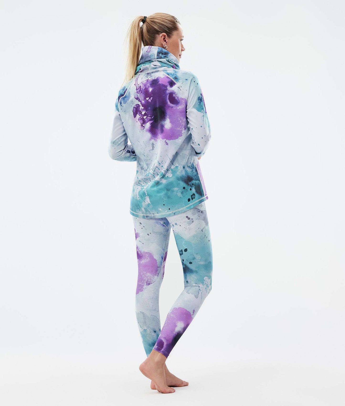 Base Layer Pant Women 2X-Up Spray Green Grape