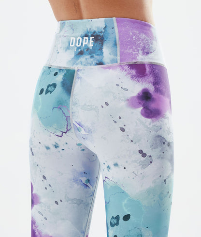 Base Layer Pant Women 2X-Up Spray Green Grape