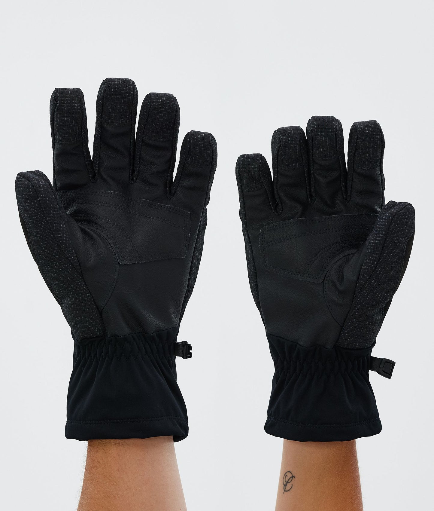 Ski Gloves Gold