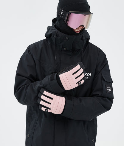 Ski Gloves Soft Pink