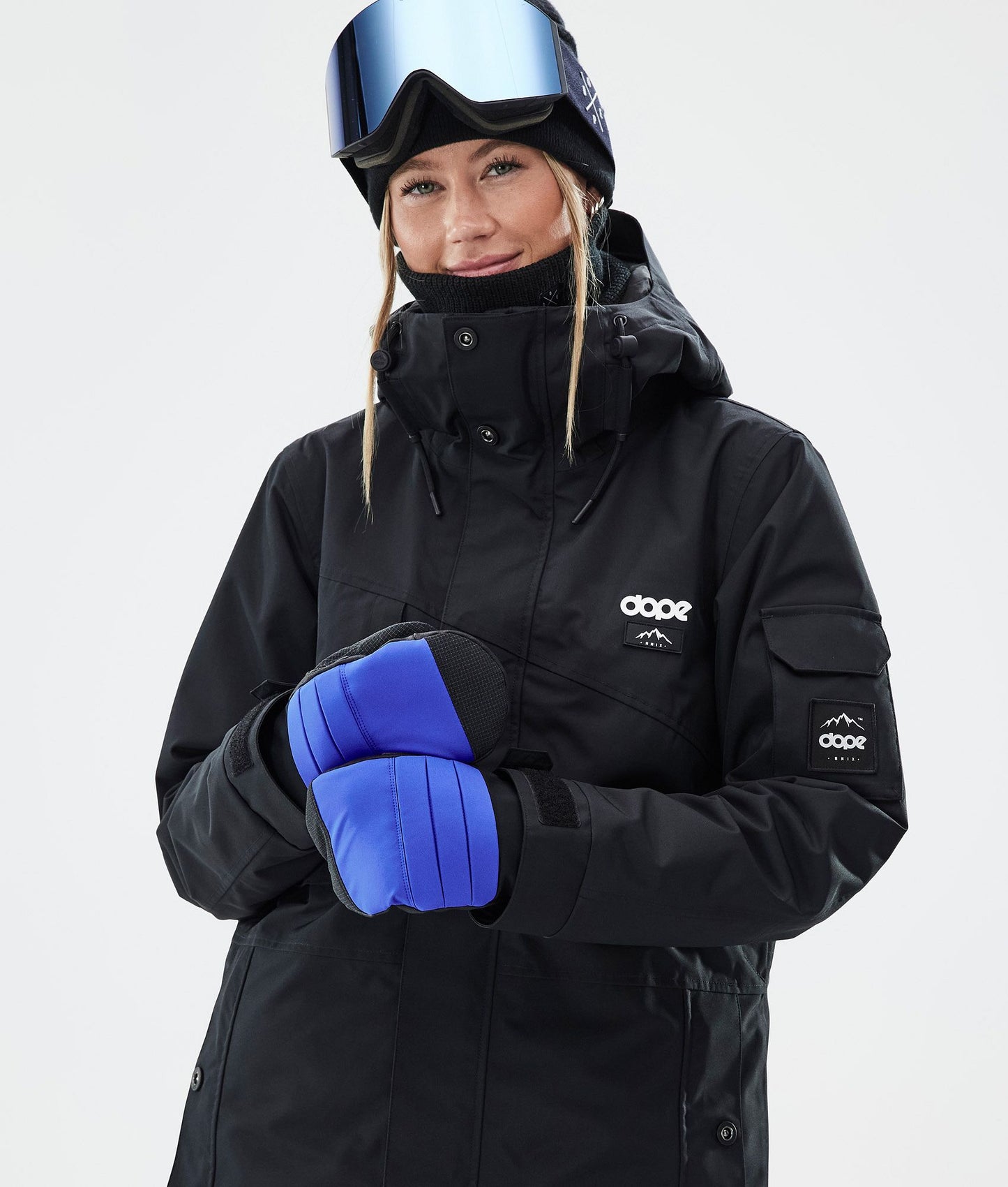 Snow Mittens Cobalt Blue