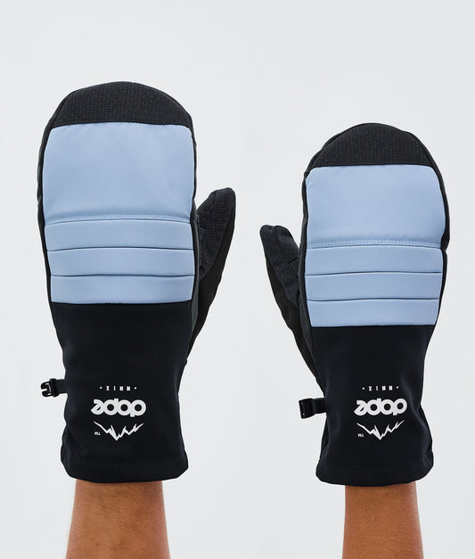 Snow Mittens Light Blue