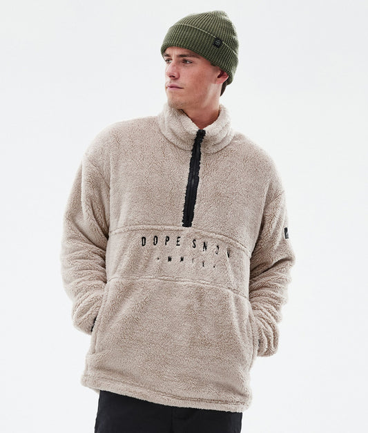 Fleece Sweater Men Sand