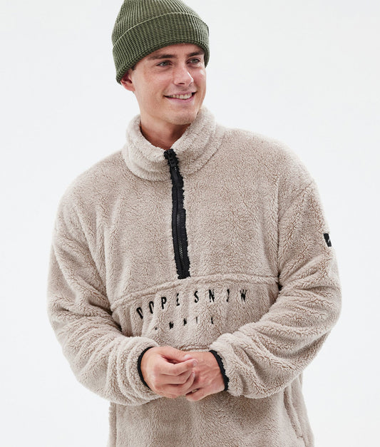 Fleece Sweater Men Sand