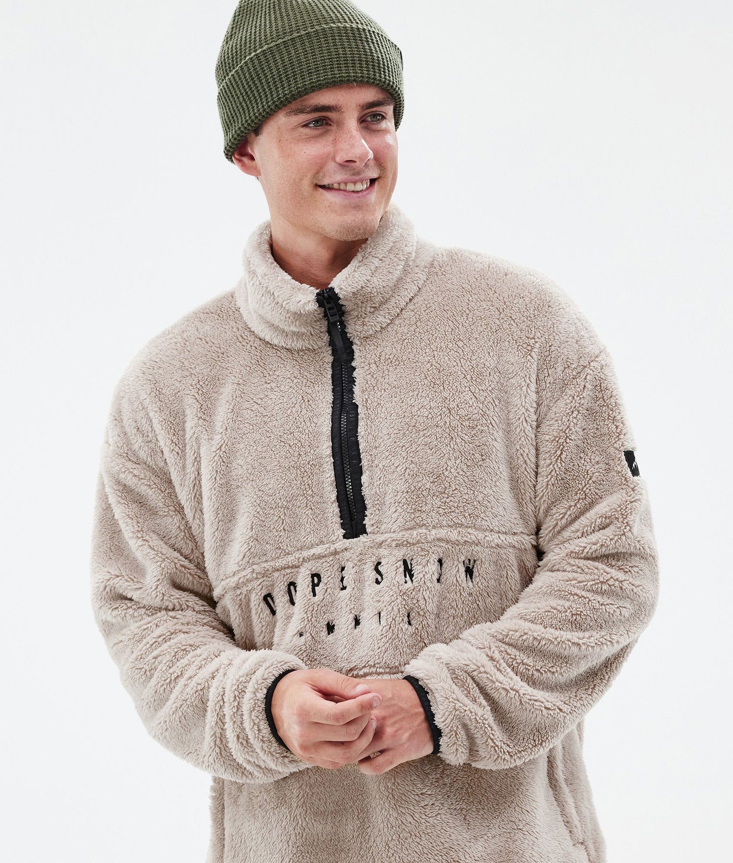 Fleece Sweater Men Sand