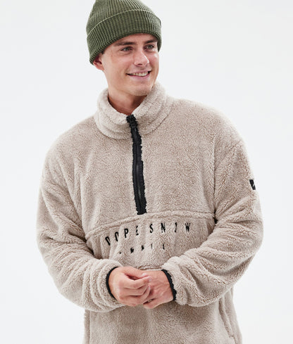 Fleece Sweater Men Sand