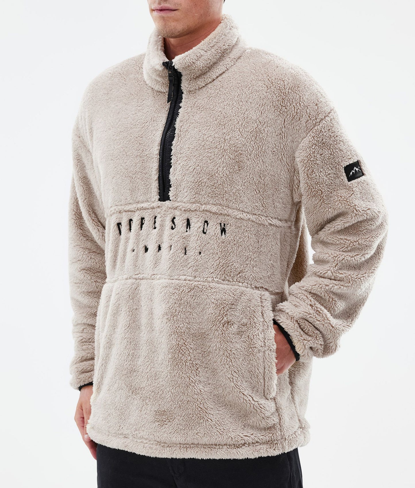 Fleece Sweater Men Sand
