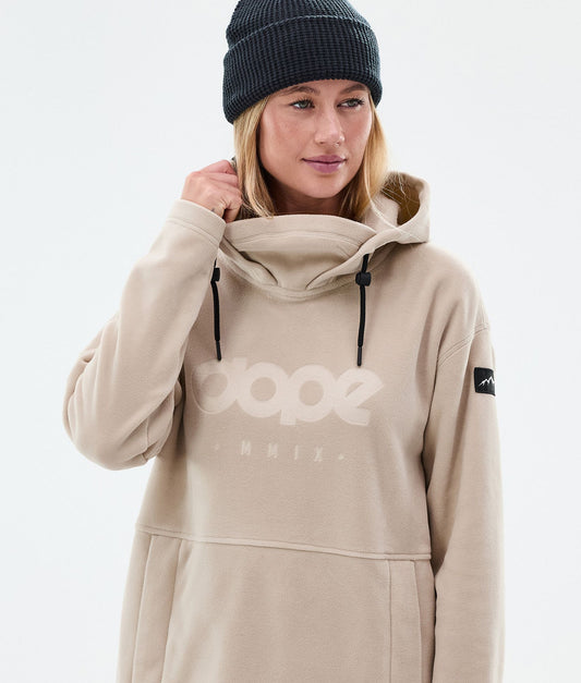 Fleece Hoodie Women Sand