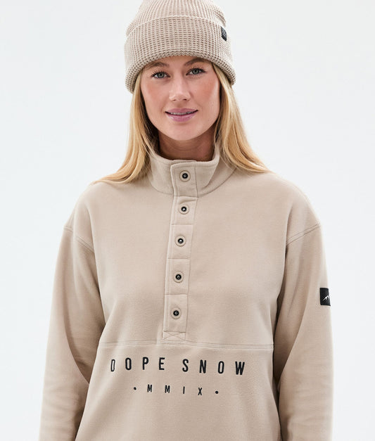 Fleece Sweater Women Sand