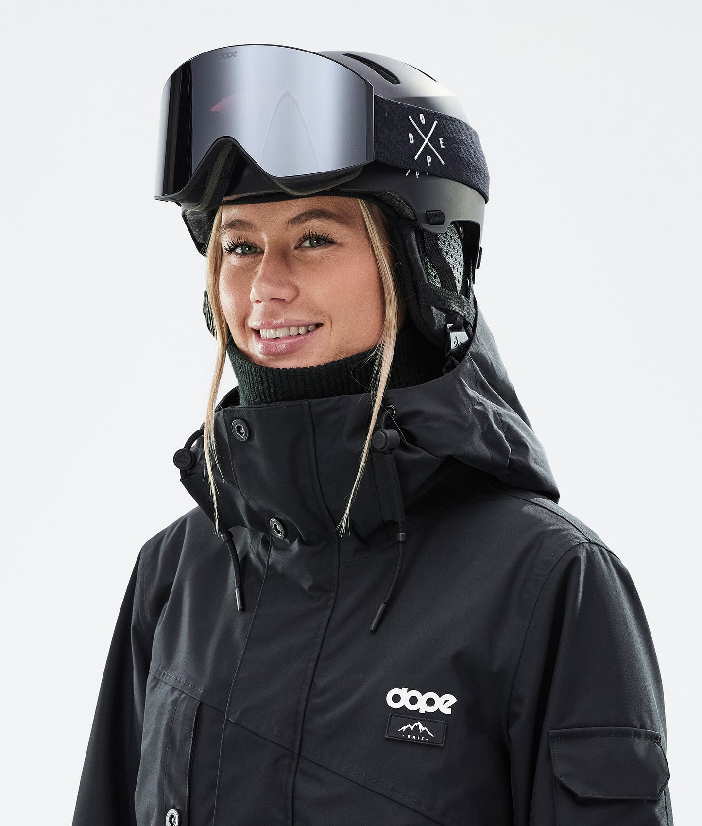 Ski Helmet X-Up Matte Black w/ Black