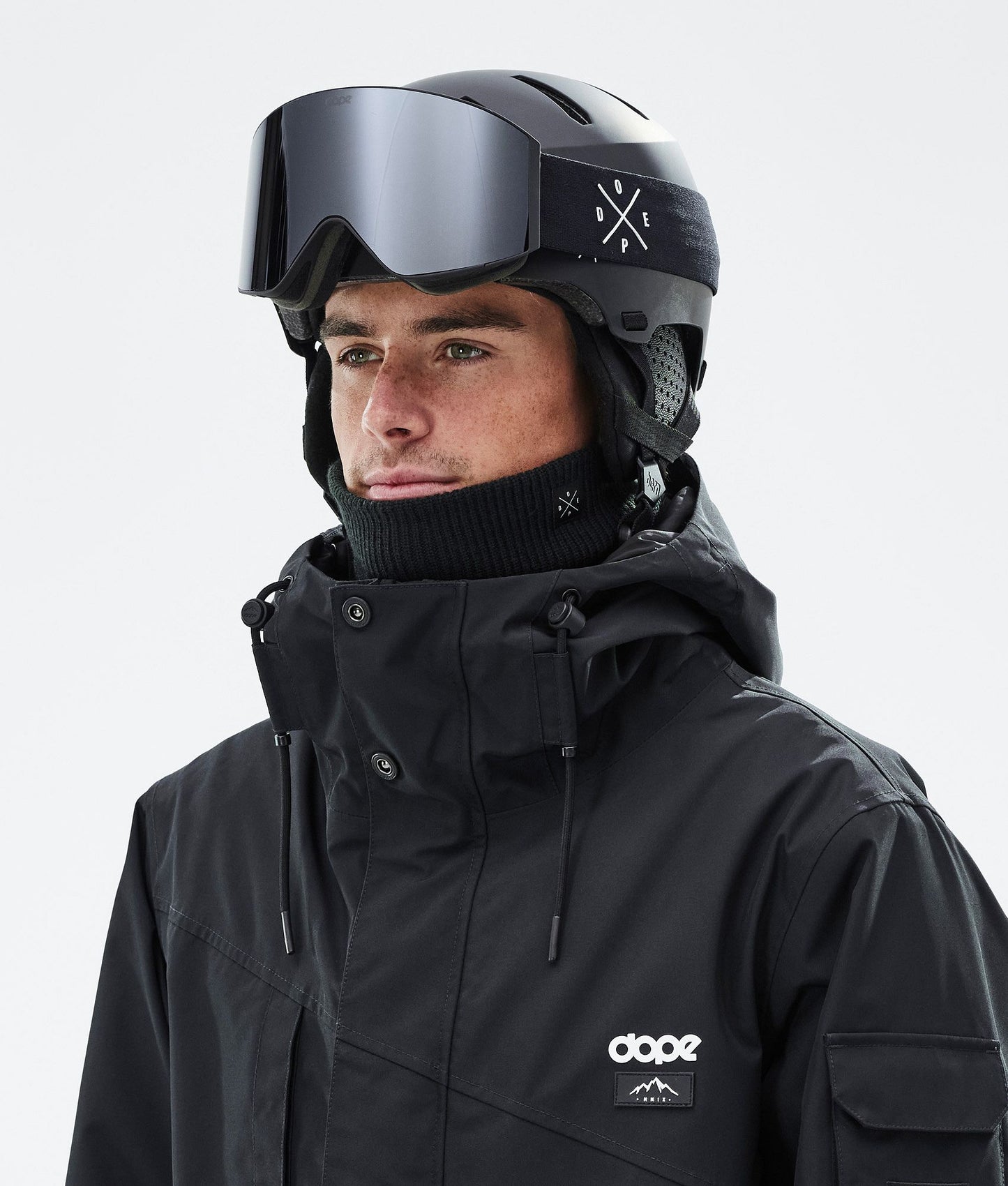 Ski Helmet X-Up Matte Black w/ Black