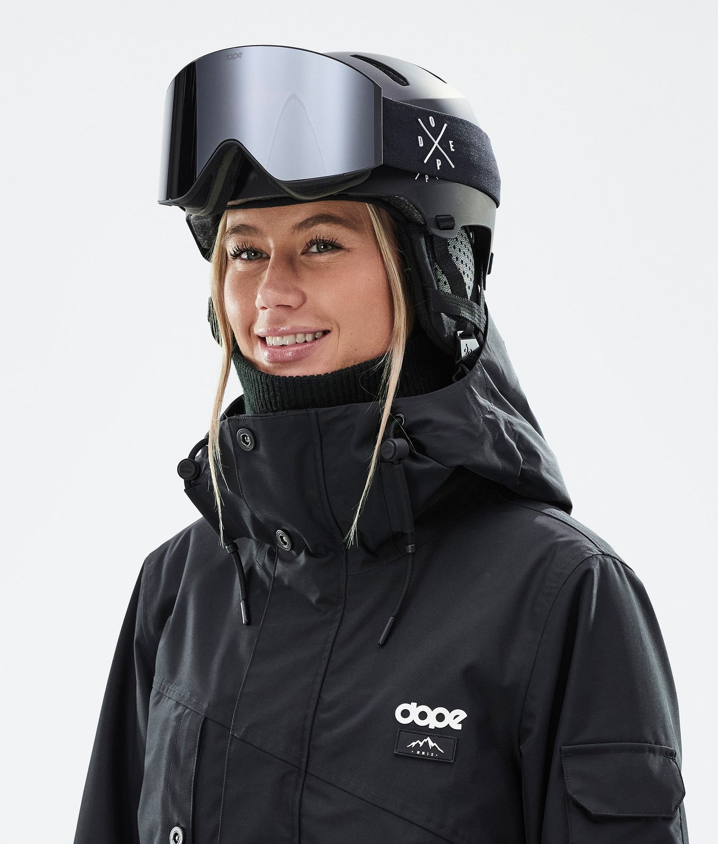 Ski Helmet X-Up Matte Black w/ Black