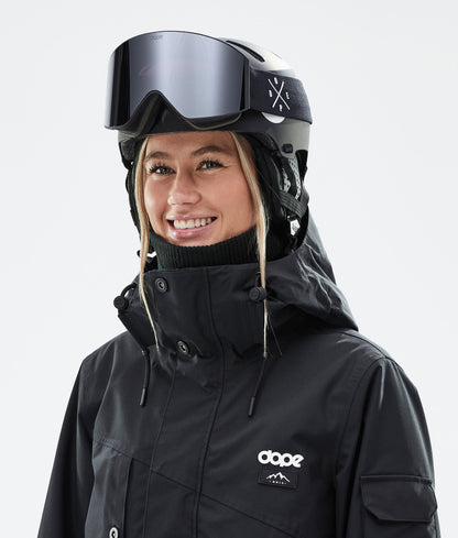 Ski Helmet Classic Matte Black w/ Black