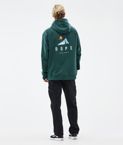 Hoodie Men Ice Bottle Green