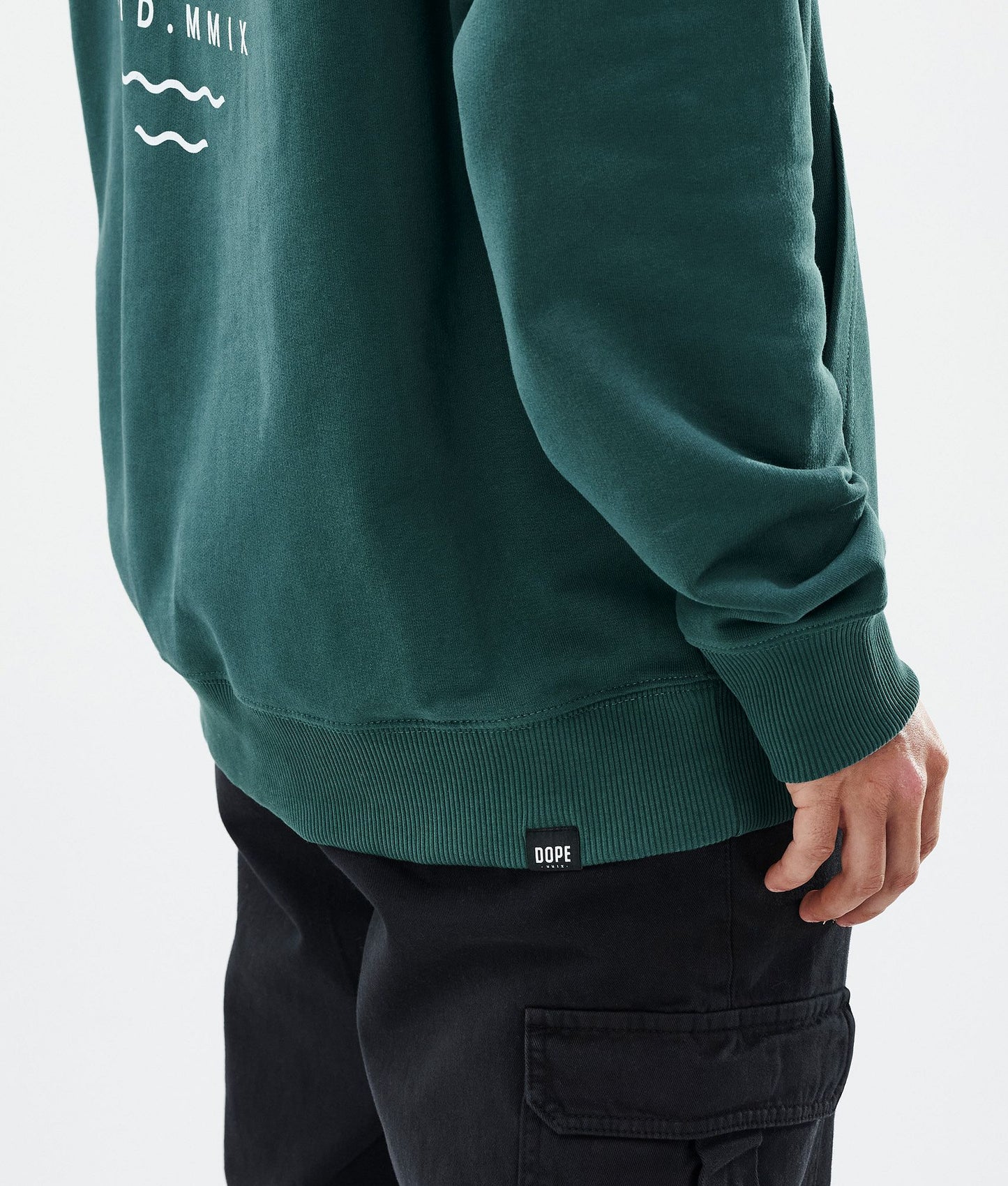 Hoodie Men Summit Bottle Green