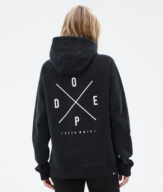 Hoodie Women 2X-Up Black
