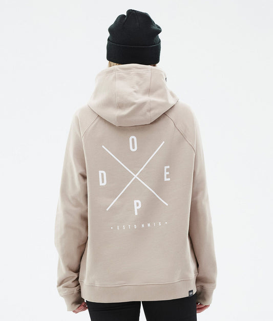 Hoodie Women 2X-Up Sand