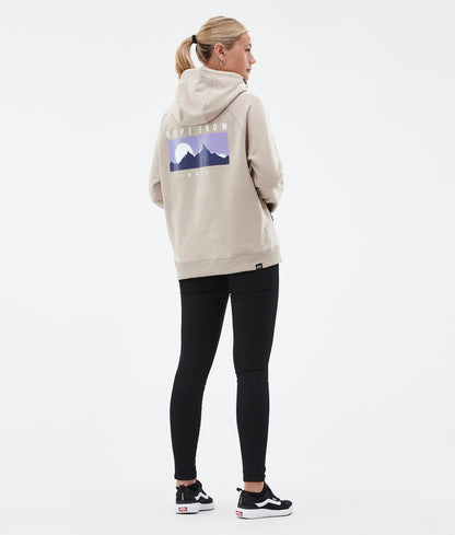 Hoodie Women Silhouette Sand