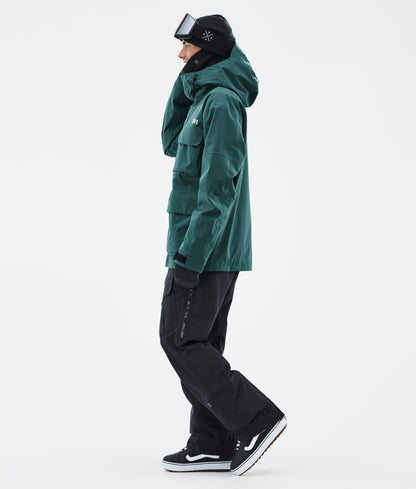 Snowboard Jacket Men Bottle Green
