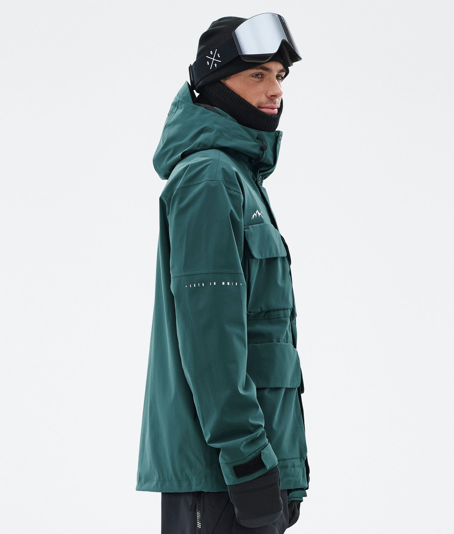 Snowboard Jacket Men Bottle Green