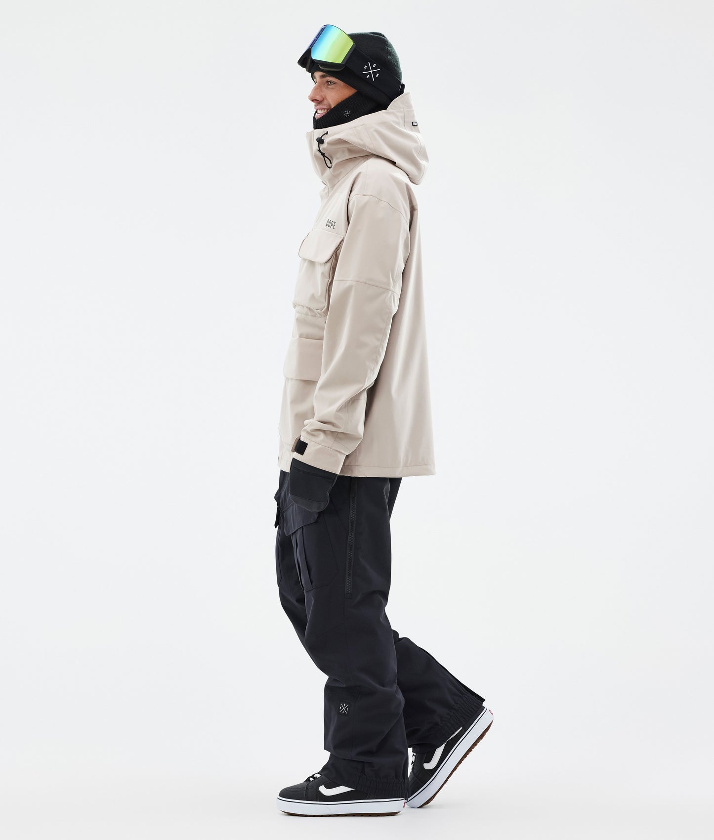 Snowboard Jacket Men Sand