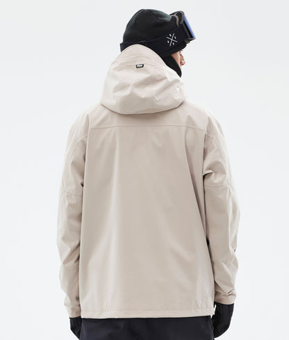 Snowboard Jacket Men Sand
