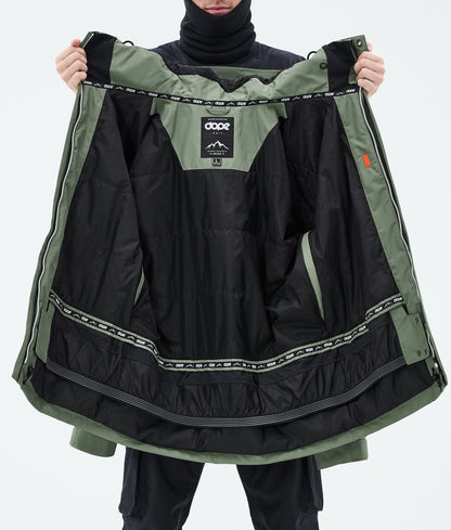 Snowboard Jacket Men Moss Green