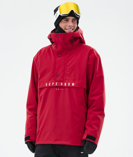 Snowboard Jacket Men Deep Red