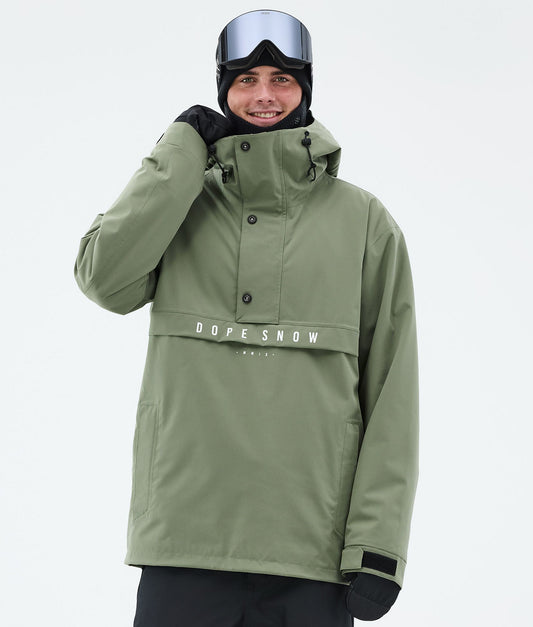 Snowboard Jacket Men Moss Green