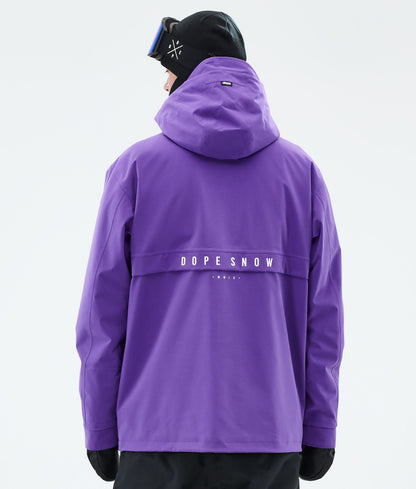 Snowboard Jacket Men Vivid Purple