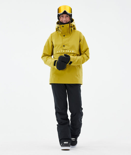 Snowboard Jacket Women Yellow