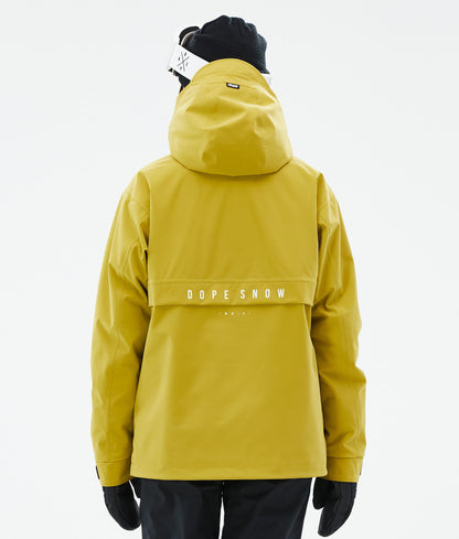 Snowboard Jacket Women Yellow